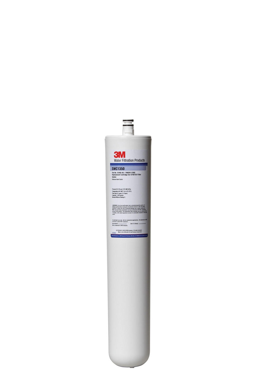 3M™ 8000 Series Scale Reduction Softening Filter Cartridge SWC1350,5634201, 0.5 gpm, 1350 grains, 4/Case