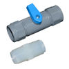 3M™ Parts, High Flow Series Water Filter Assembly 1/2" Shut-off BallValve Kit, 6216501, 1/2 in NPT, 1/Case