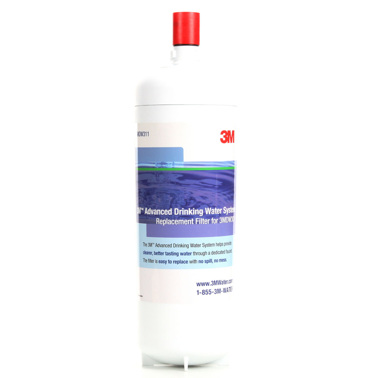 3M™ Under Sink Drinking Water Filter Cartridge, 3MDW311-1, 0.2 um,1/Case