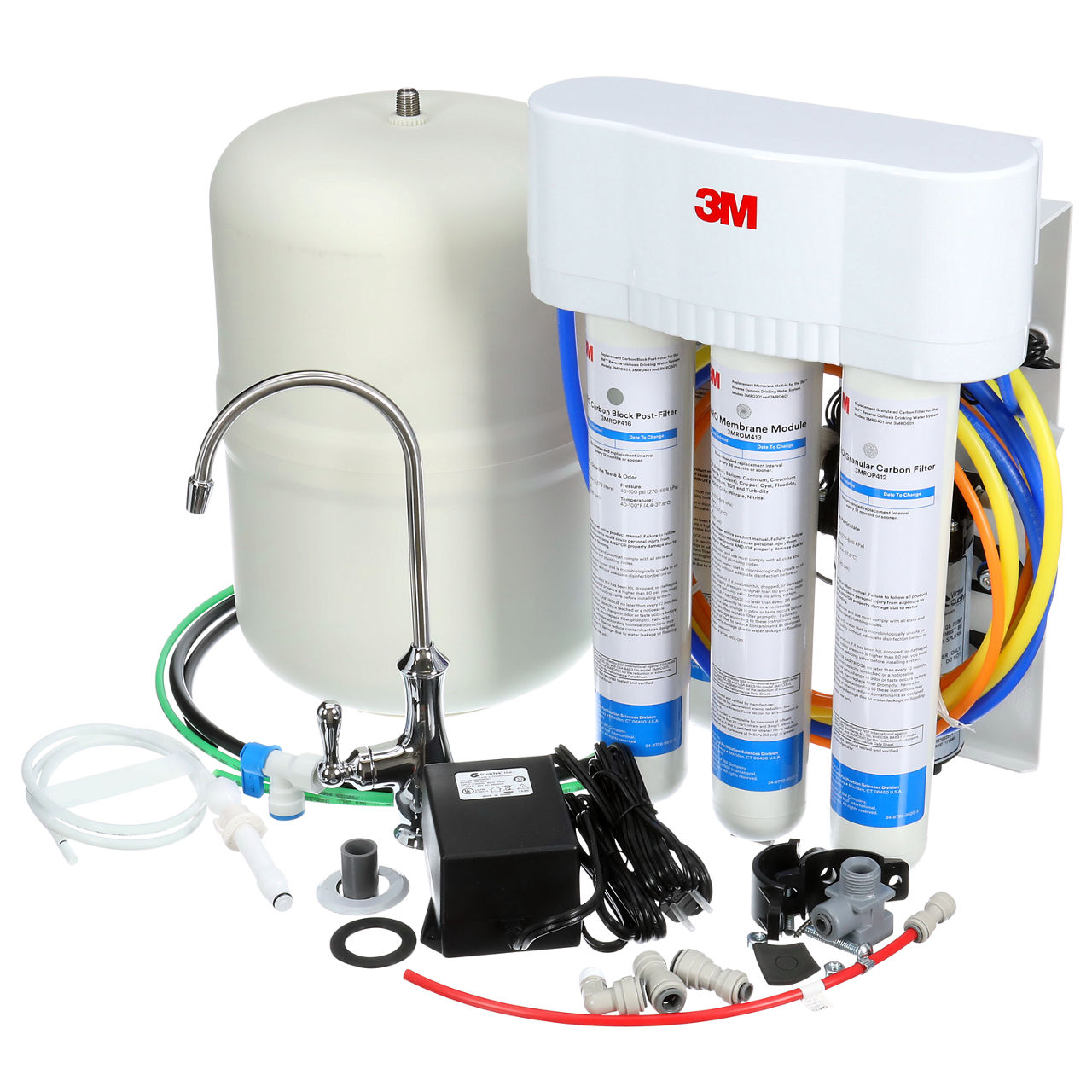 3M™ Under Sink Reverse Osmosis Water Filtration System, 3MRO501