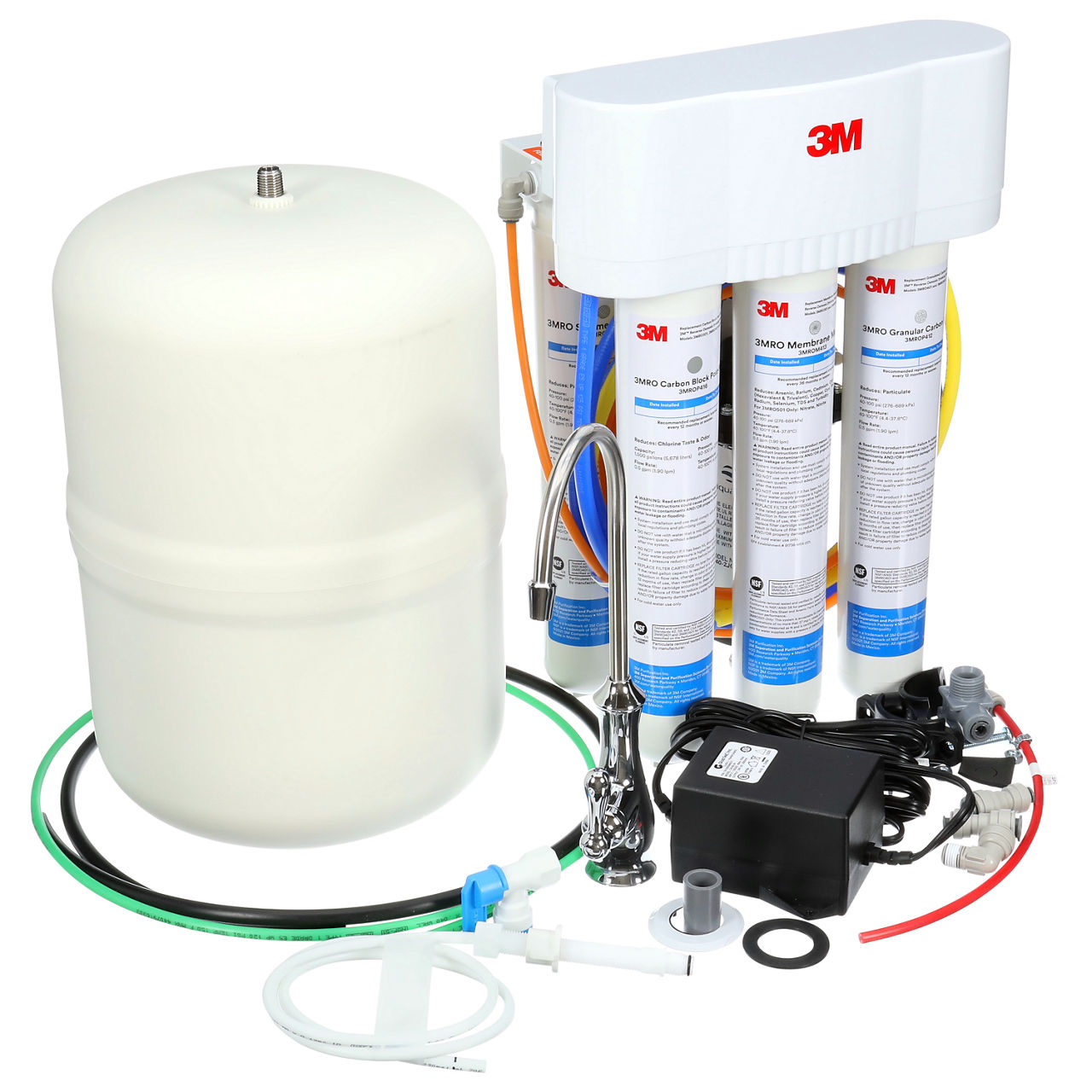 3M™ Under Sink Reverse Osmosis Water Filtration System, 3MRO501