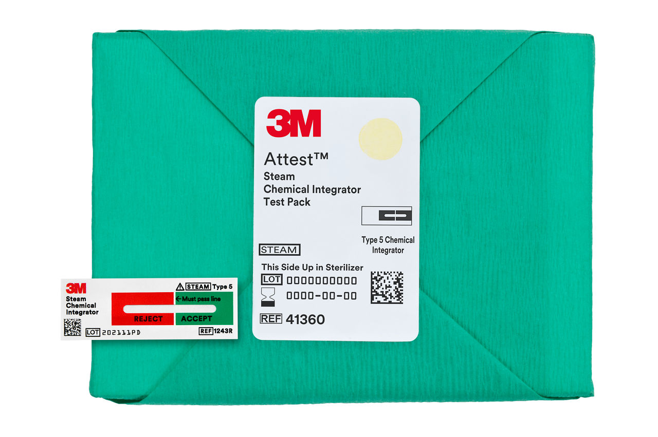 3M™ Attest™ Steam Chemical Integrator Test Pack