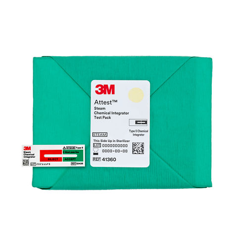 3M™ Attest™ Steam Type 5 Chemical Integrator Test Pack