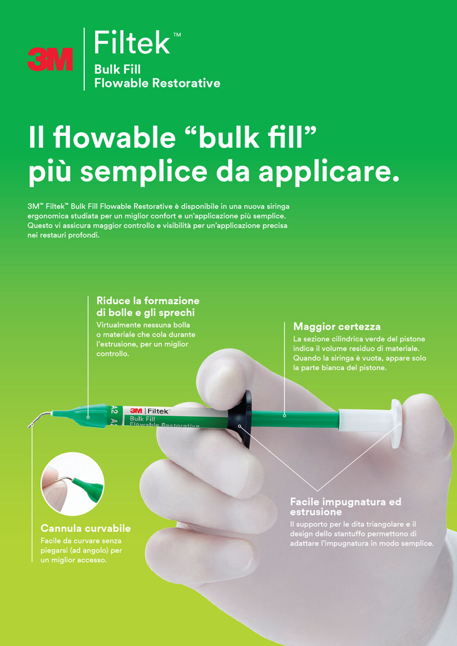 3M™ Filtek™ Bulk Fill Flow Scheda di vendita