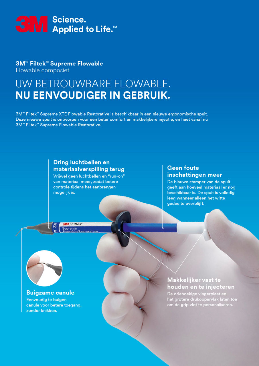 3M™ Filtek™ Supreme Flowable Composiet Sell Sheet