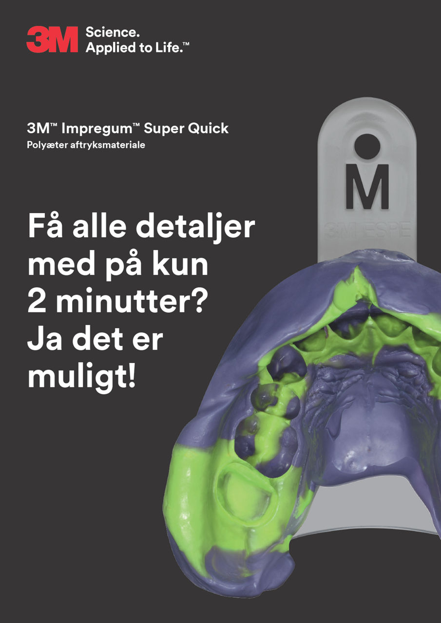 3M™ Impregum™ Super Quick Polyæter aftryksmateriale, brochure