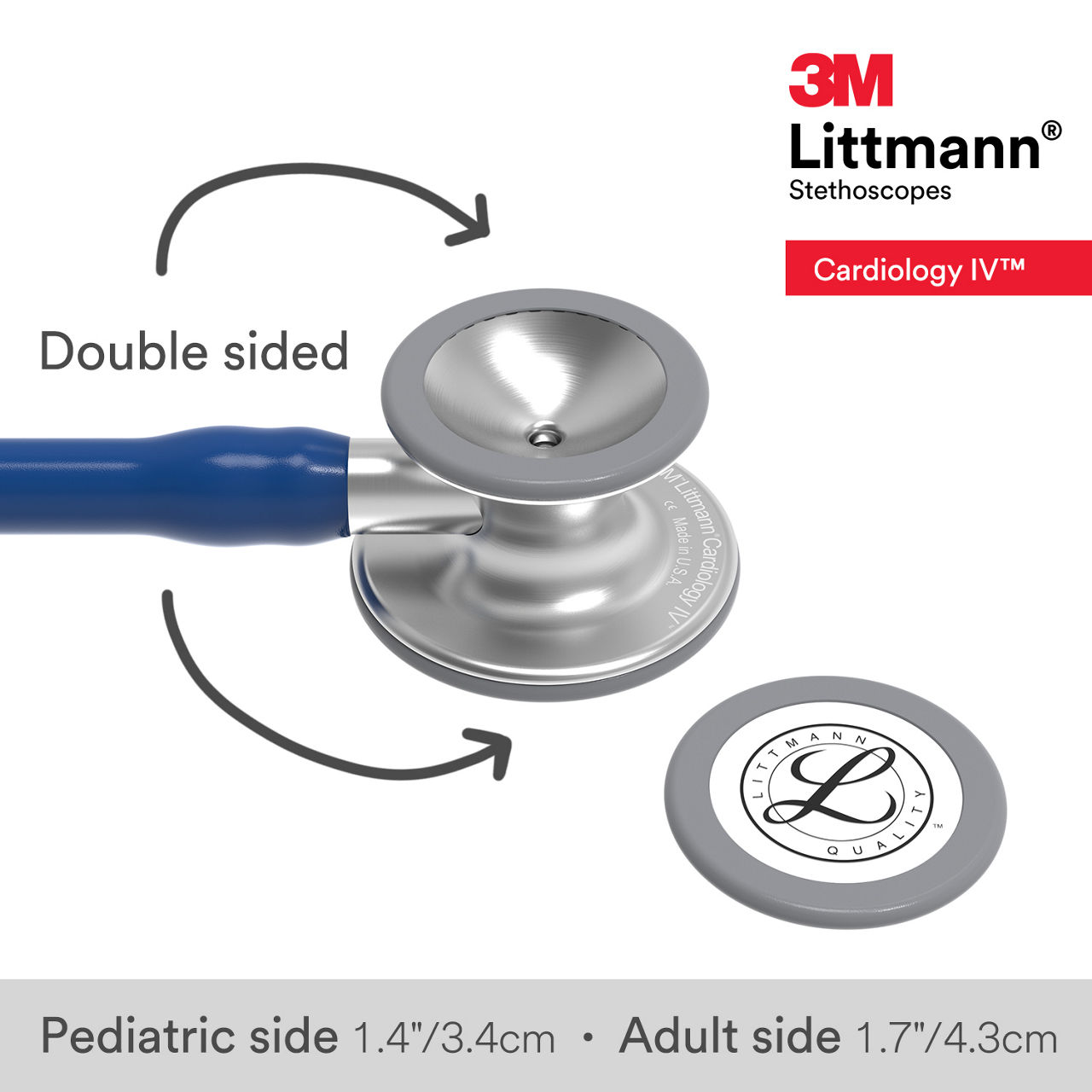 3M™ Littmann® Cardiology IV Stethoscope 6154 B+ Image 2