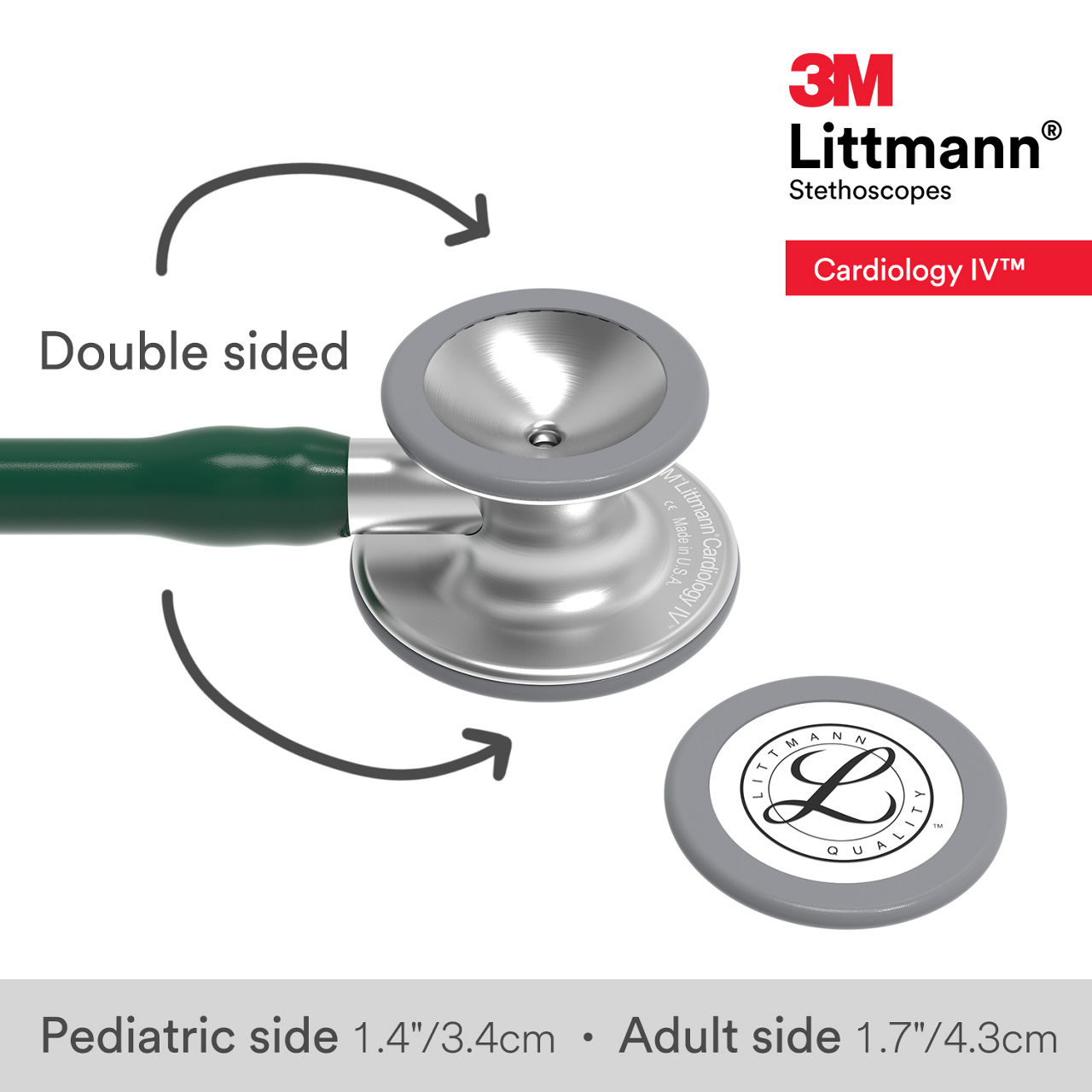 3M™ Littmann® Cardiology IV Stethoscope 6155 B+ Image 2