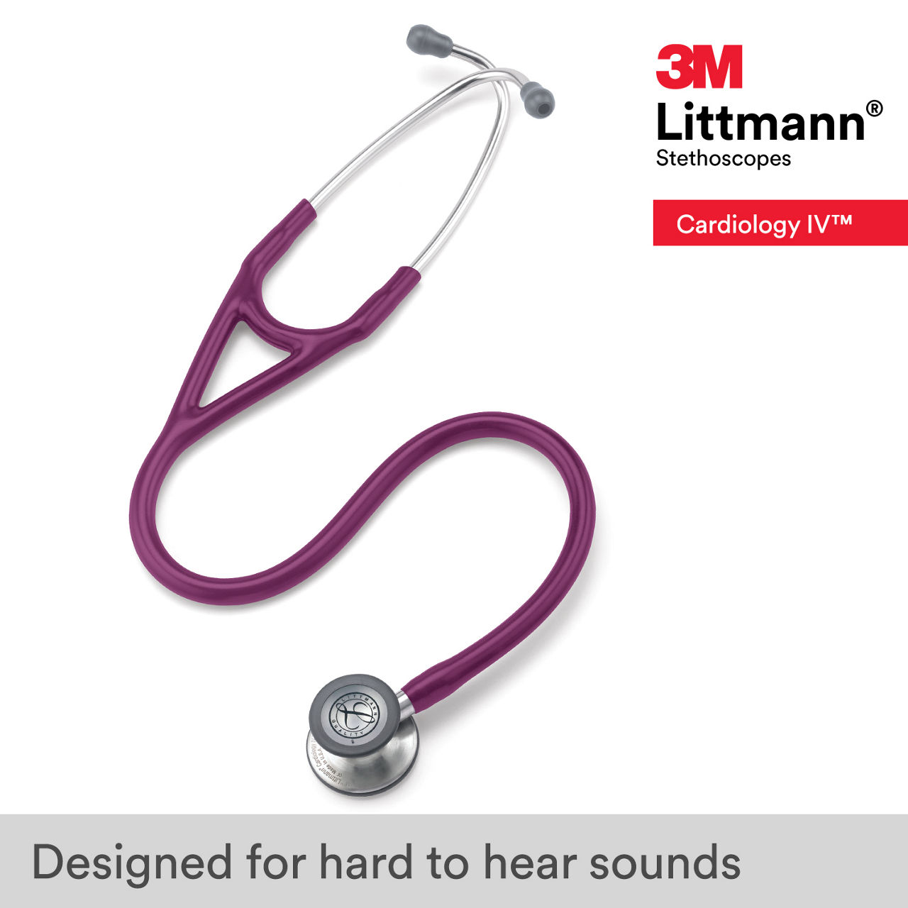 3M™ Littmann® Cardiology IV Stethoscope 6156 B+ Image 1