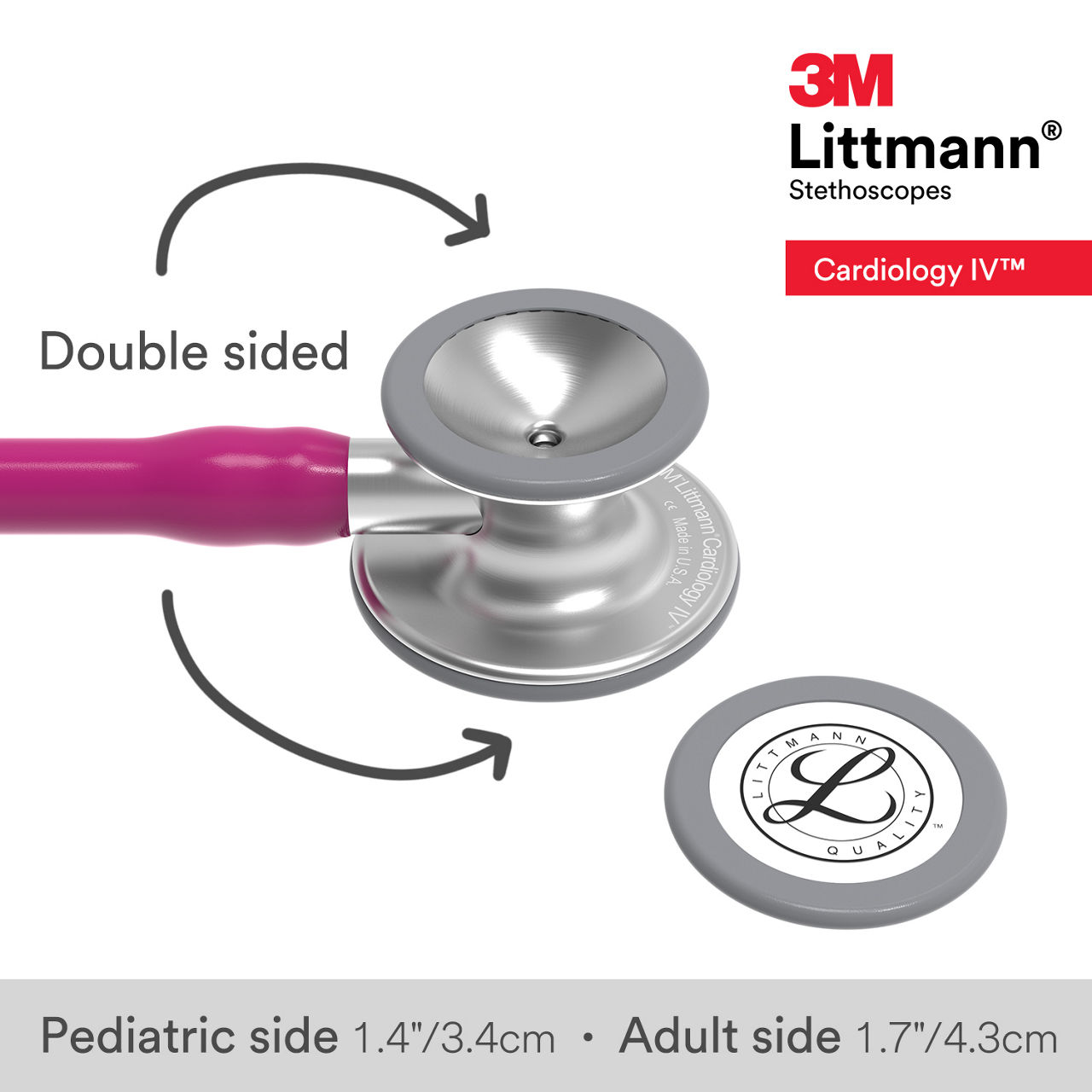 3M™ Littmann® Cardiology IV Stethoscope 6158 B+ Image 2