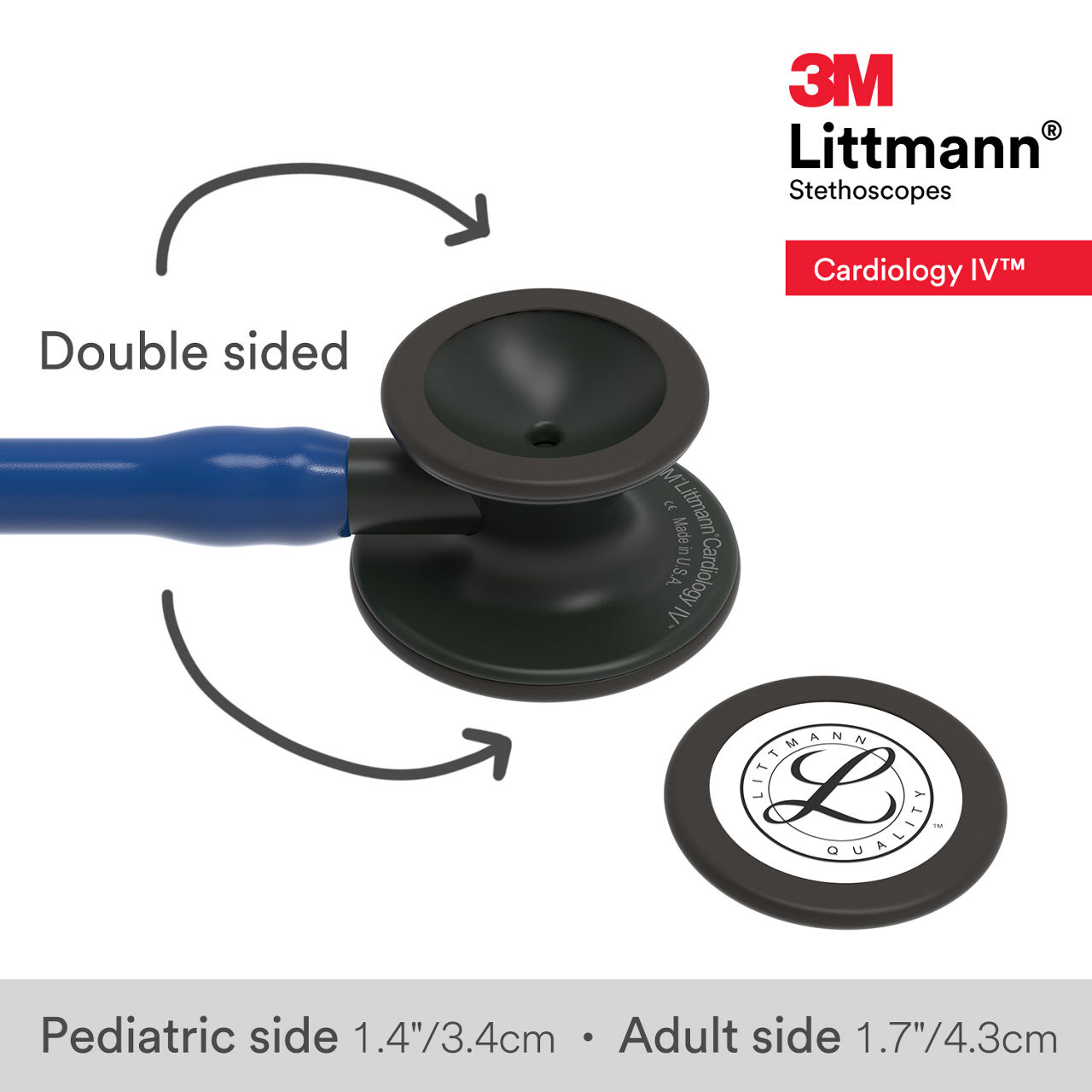 3M™ Littmann® Cardiology IV Stethoscope 6168 B+ Image 2