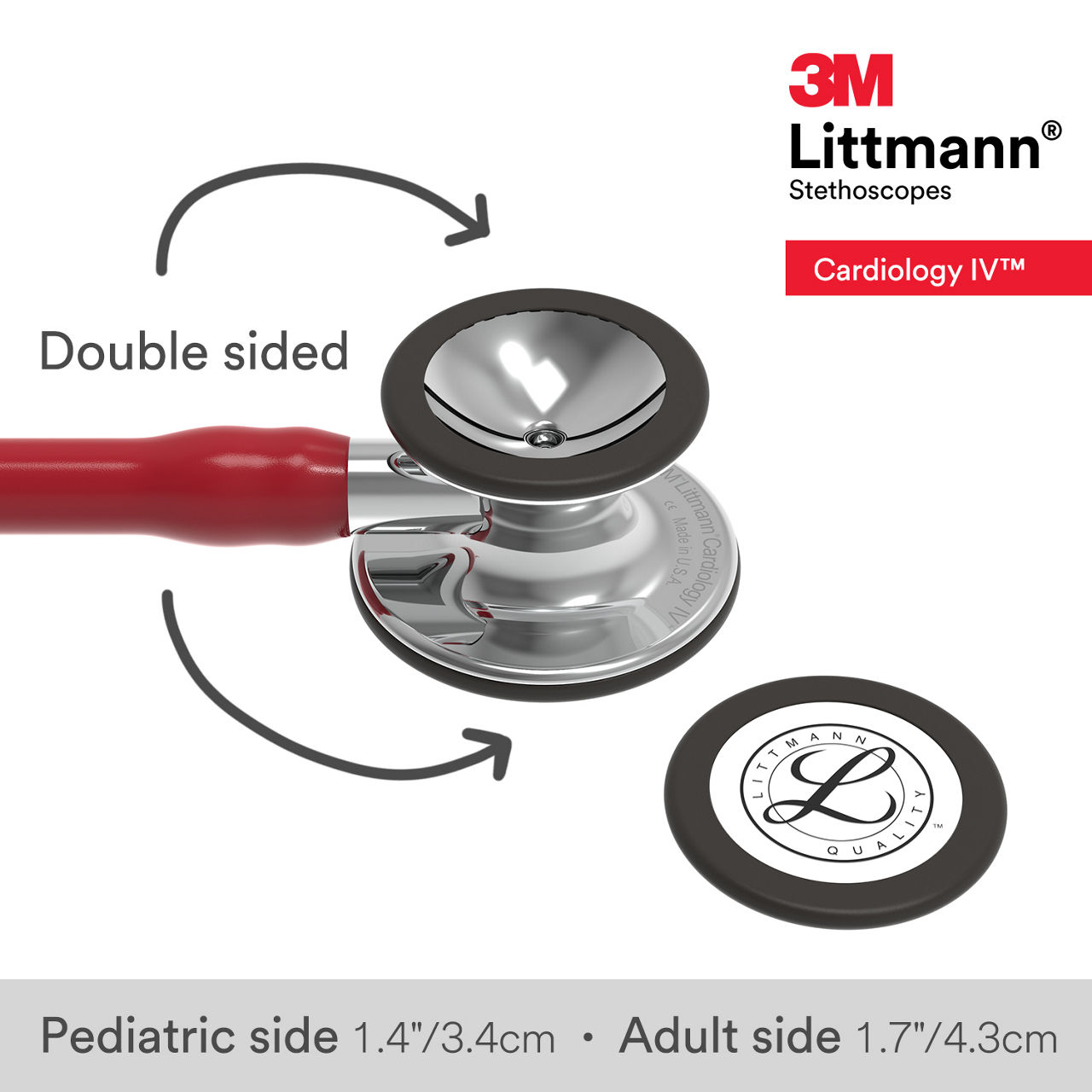 3M™ Littmann® Cardiology IV Stethoscope 6170 B+ Image 2