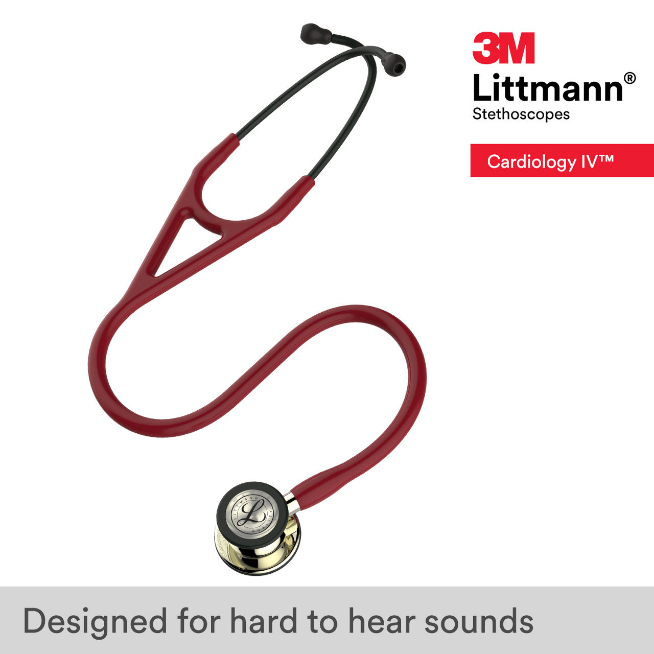 3M™ Littmann® Cardiology IV Stethoscope 6176 B+ Image 1