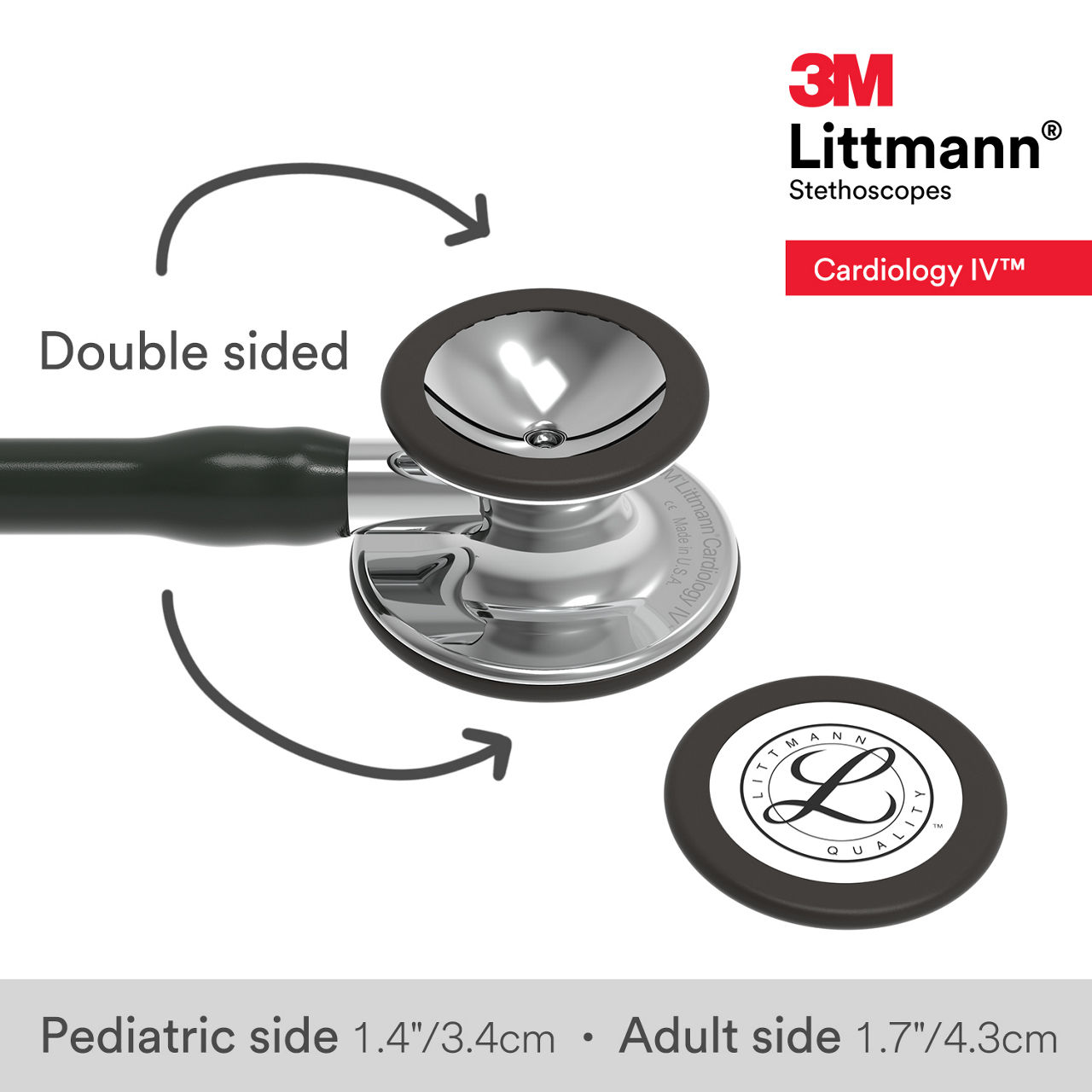 3M™ Littmann® Cardiology IV Stethoscope 6177 B+ Image 2