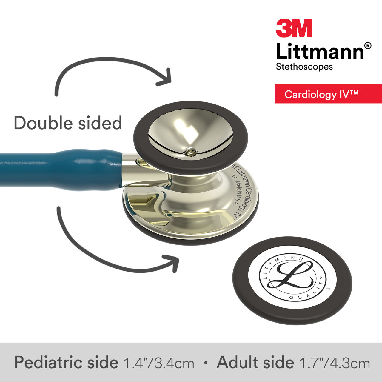 3M™ Littmann® Cardiology IV Stethoscope 6190 B+ Image 2