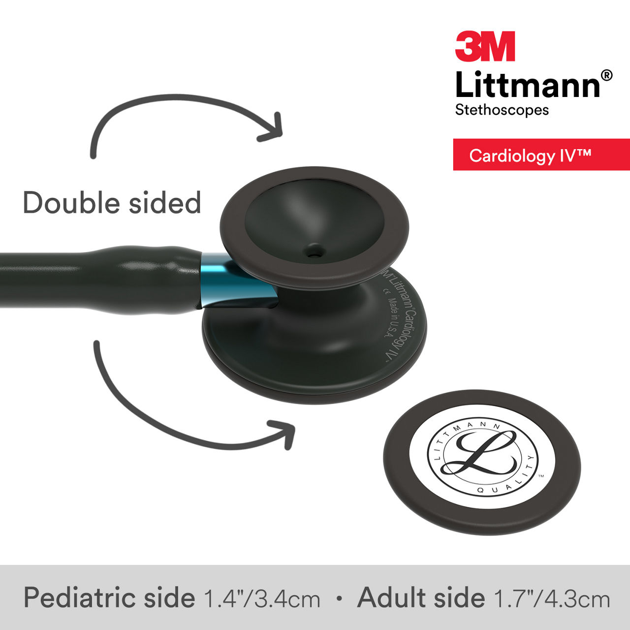 3M™ Littmann® Cardiology IV Stethoscope 6201 B+ Image 2