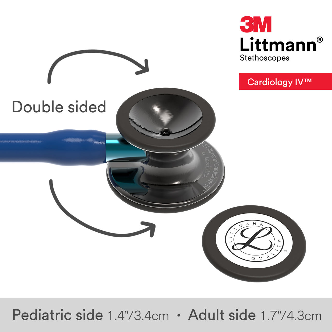 3M™ Littmann® Cardiology IV Stethoscope 6202 B+ Image 2