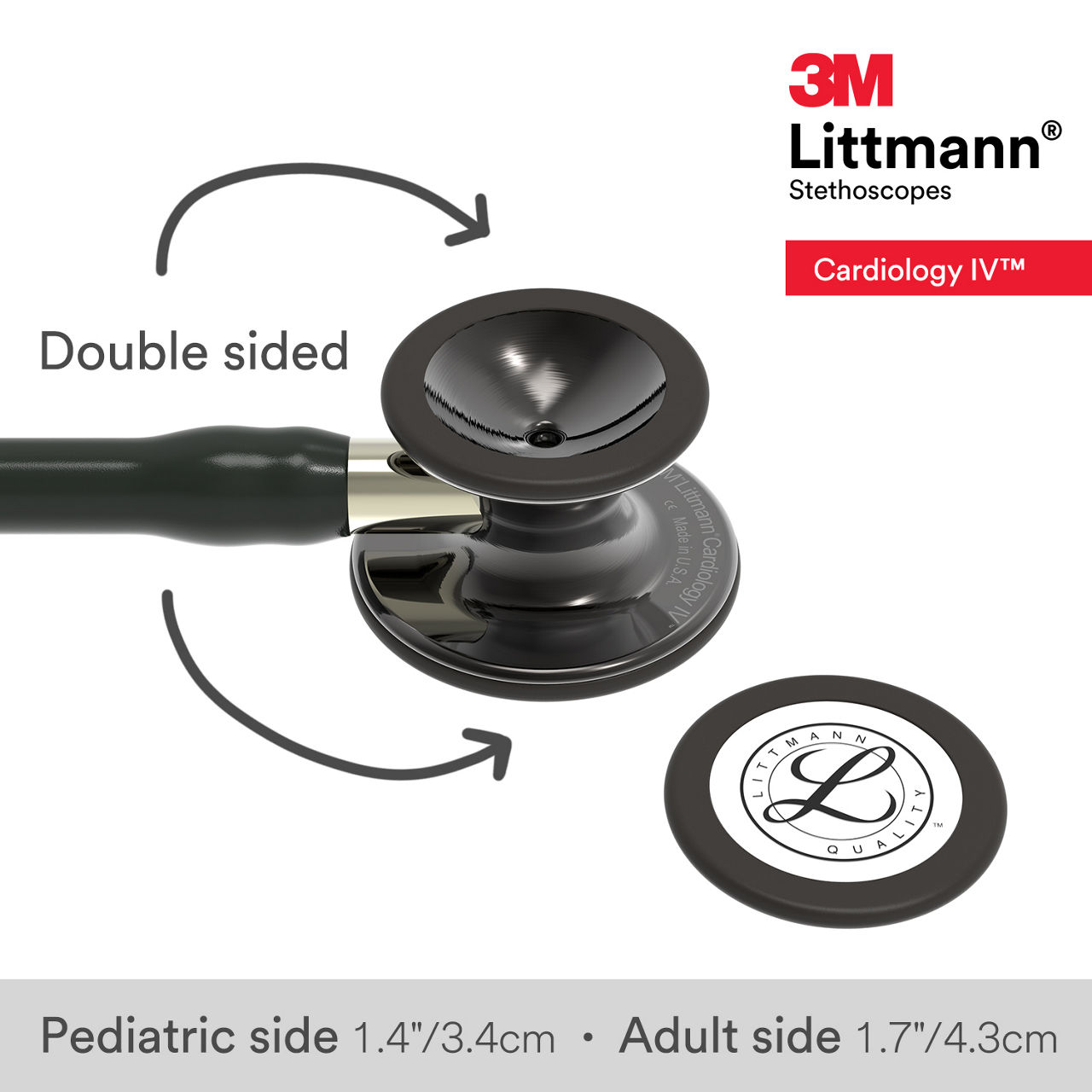 3M™ Littmann® Cardiology IV Stethoscope 6204 B+ Image 2