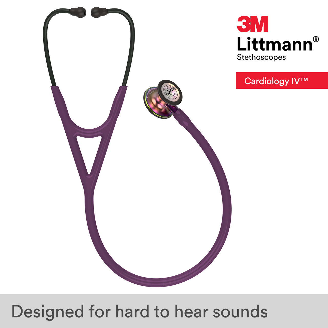 3M™ Littmann® Cardiology IV Stethoscope 6205 B+ Image 1