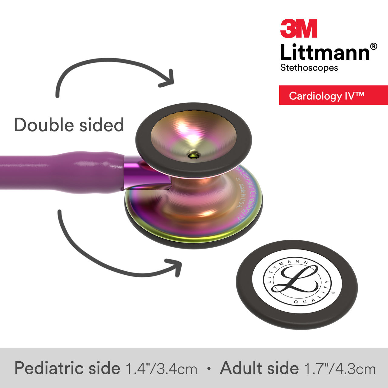 3M™ Littmann® Cardiology IV Stethoscope 6205 B+ Image 2