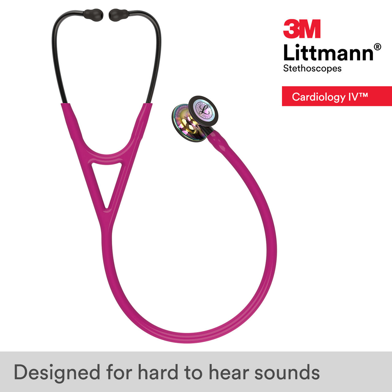 3M™ Littmann® Cardiology IV Stethoscope 6241 B+ Image 1