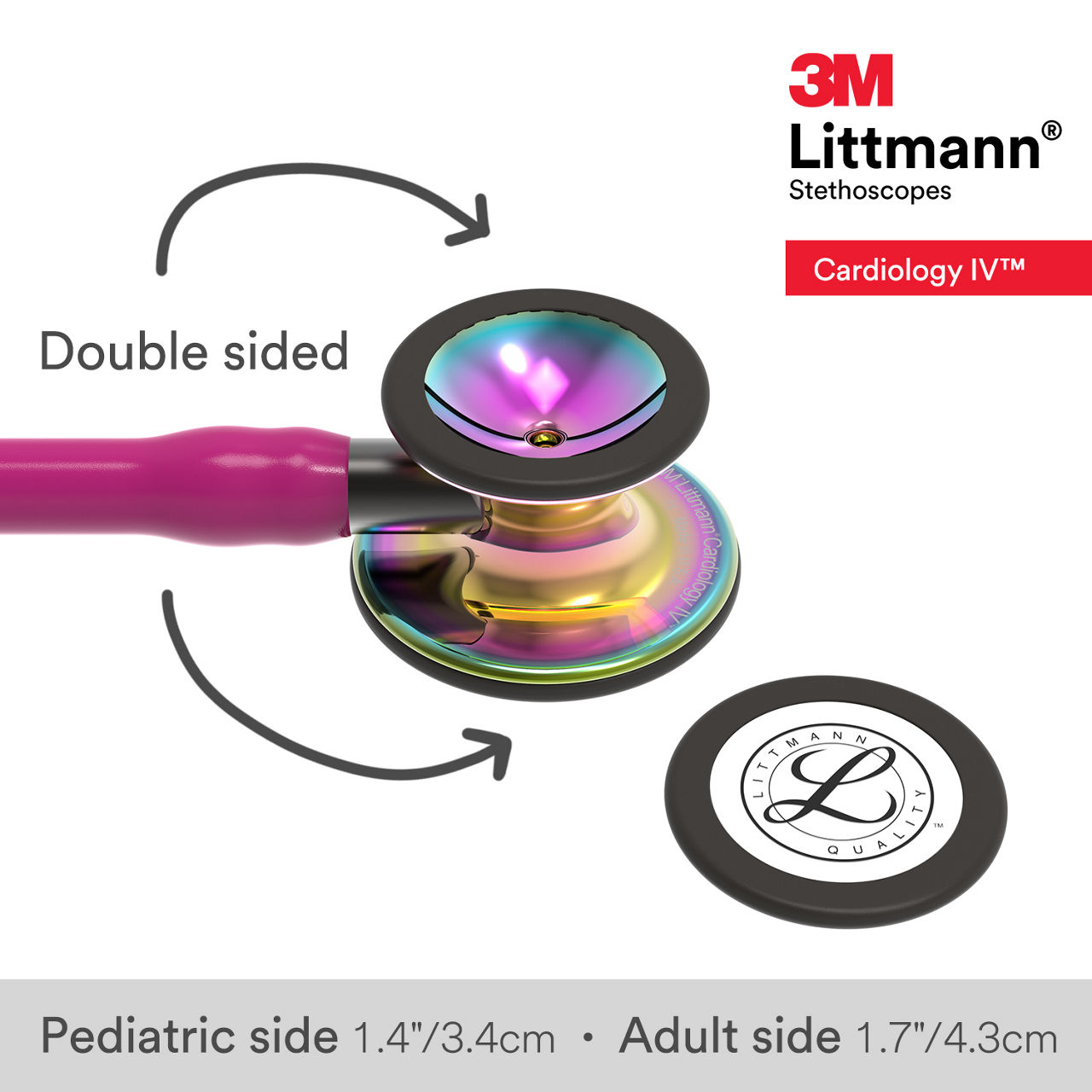 3M™ Littmann® Cardiology IV Stethoscope 6241 B+ Image 2