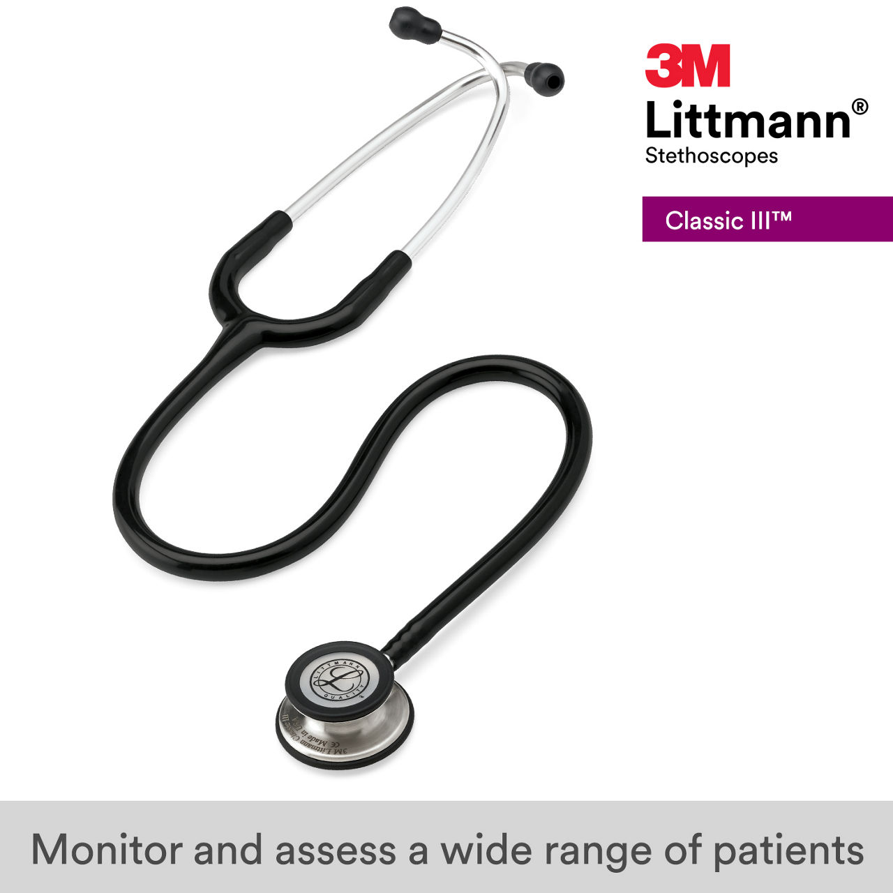 3M™ Littmann® Classic III Stethoscope, 5620, B+ Image 1