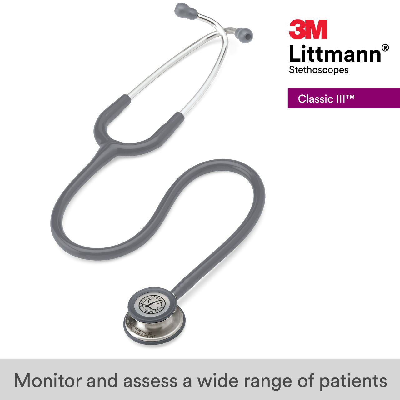 3M™ Littmann® Classic III Stethoscope, 5621, B+ Image 1