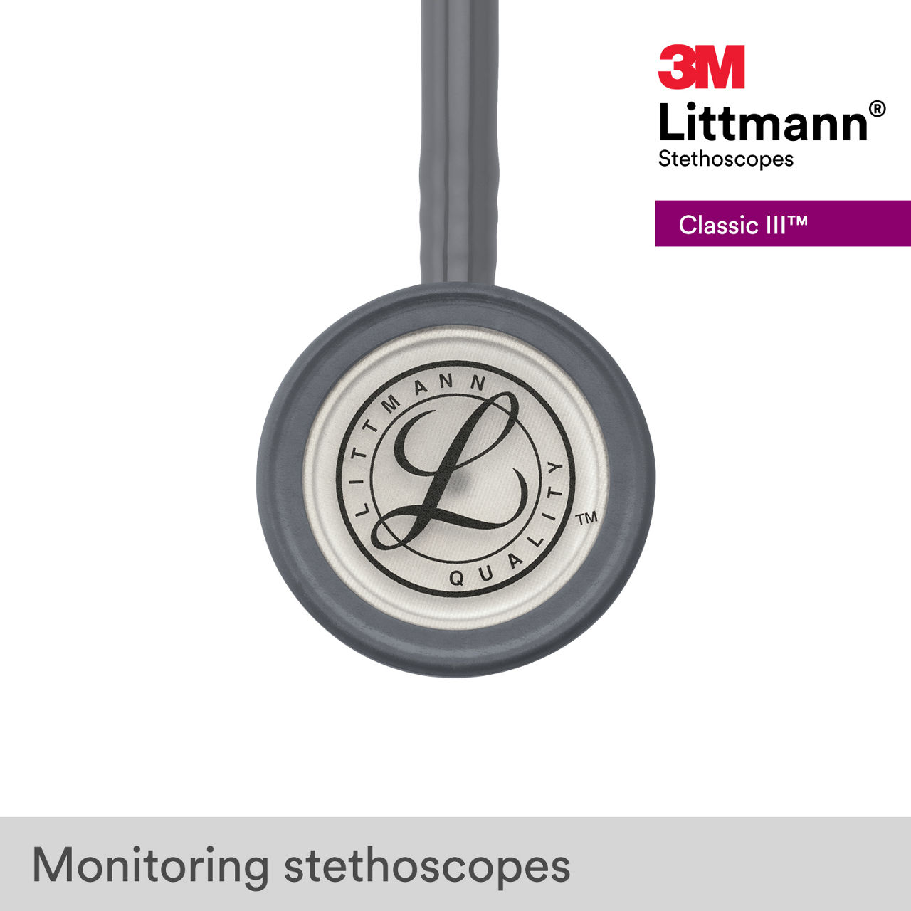 3M™ Littmann® Classic III Stethoscope, 5621, B+ Image 2