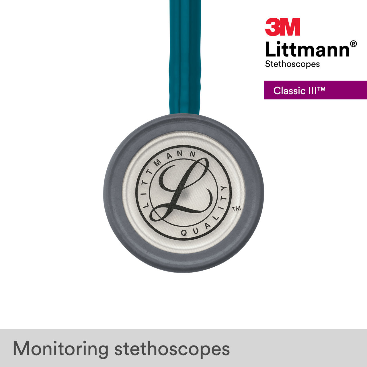 3M™ Littmann® Classic III Stethoscope, 5623, B+ Image 2