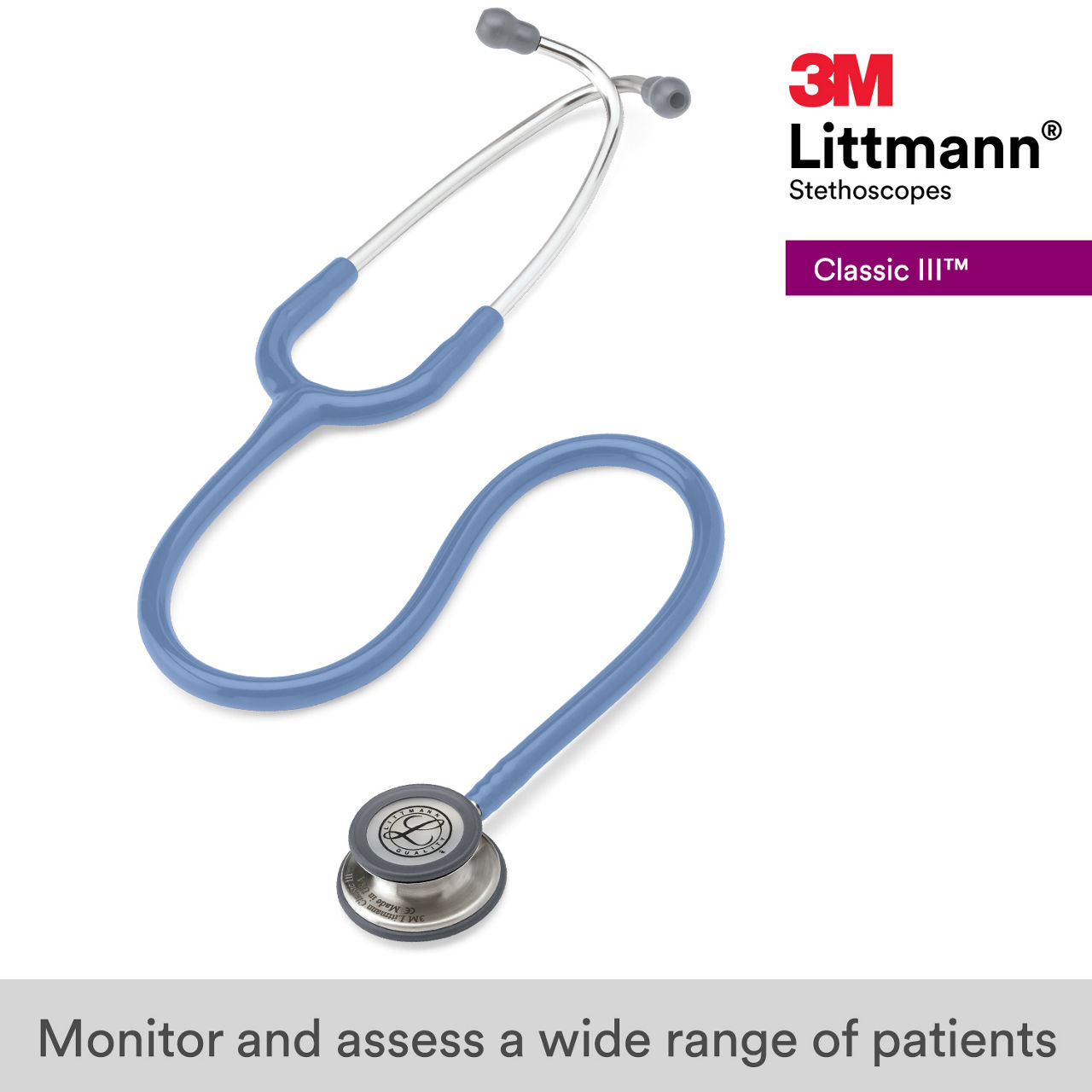 3M™ Littmann® Classic III Stethoscope, 5630, B+ Image 1