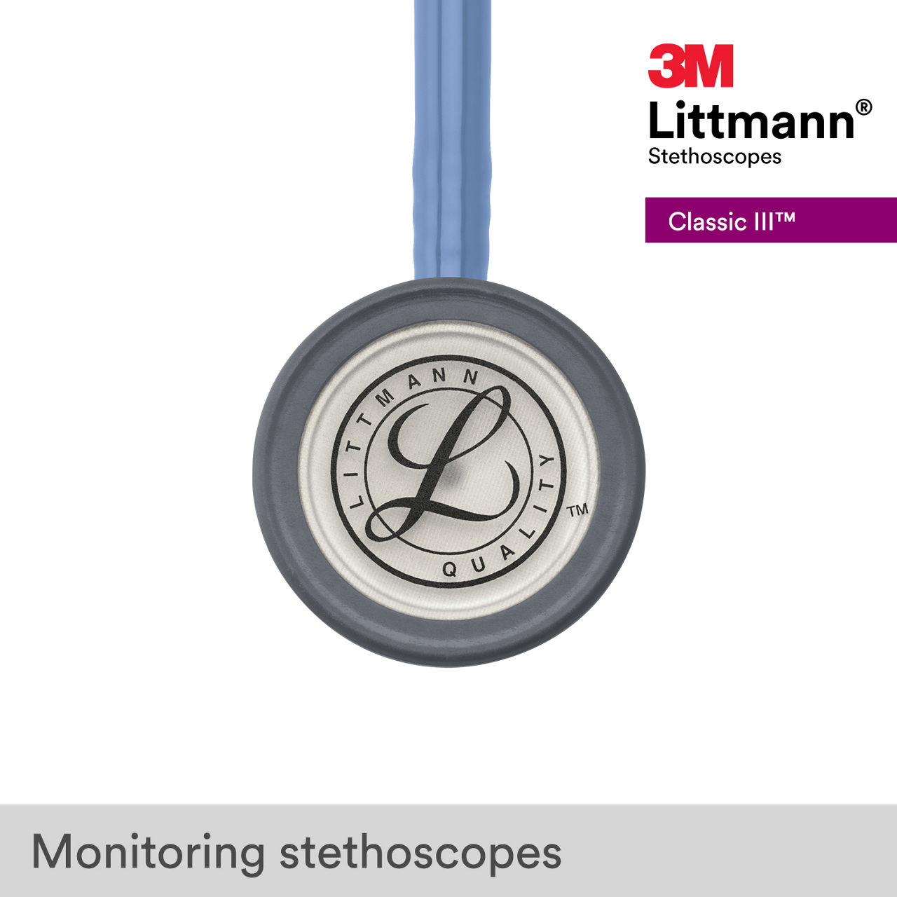 3M™ Littmann® Classic III Stethoscope, 5630, B+ Image 2