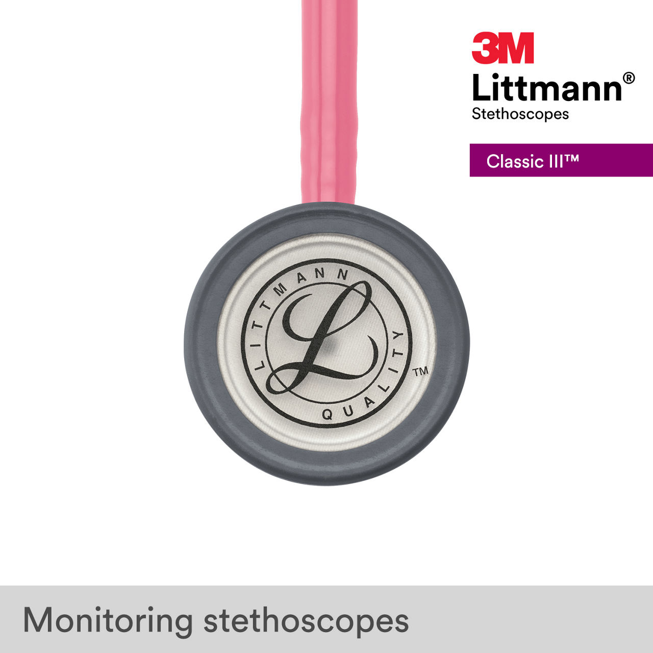 3M™ Littmann® Classic III Stethoscope, 5633, B+ Image 2