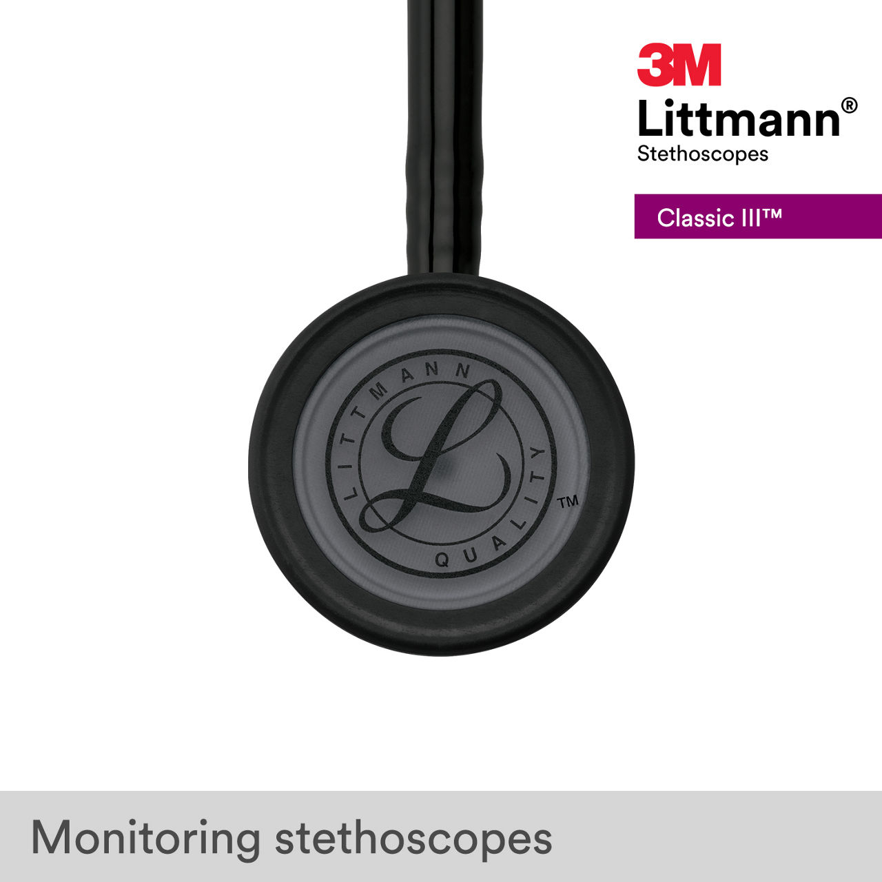 3M™ Littmann® Classic III Stethoscope, 5803, B+ Image 2