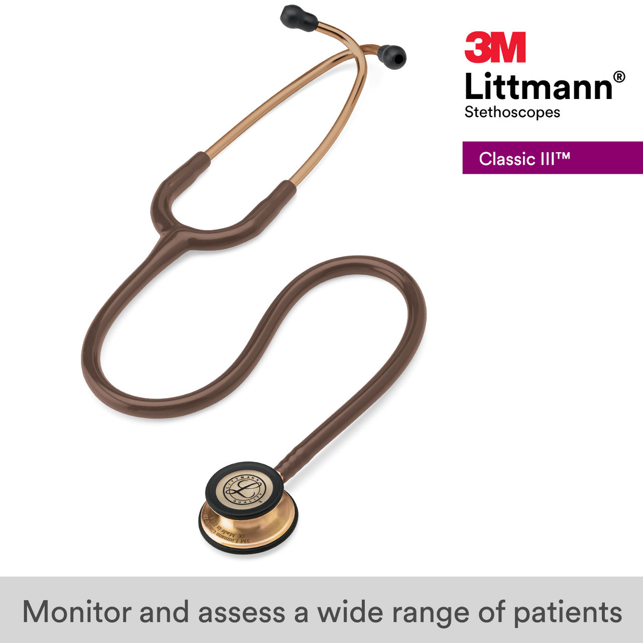 3M™ Littmann® Classic III Stethoscope, 5809, B+ Image 1