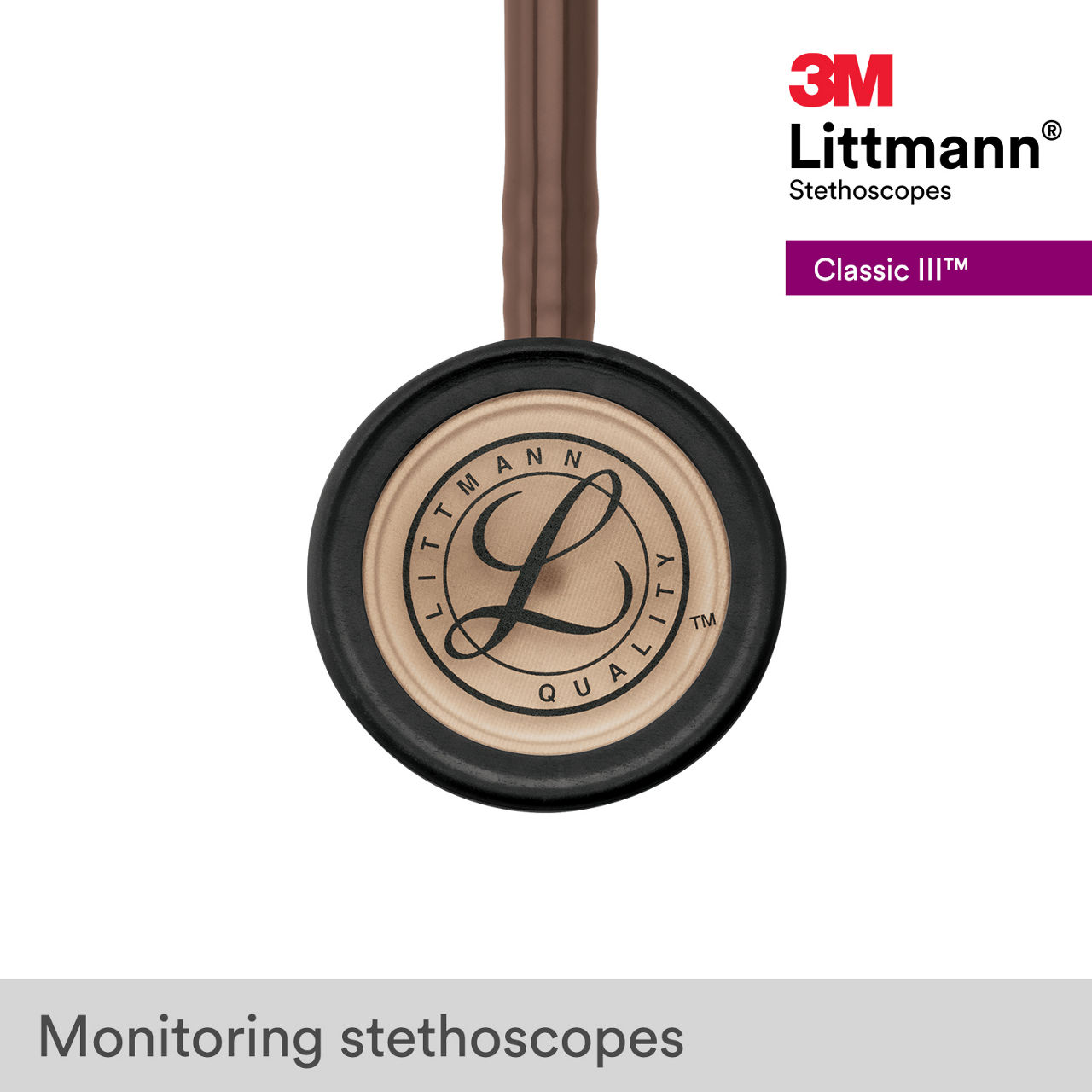 3M™ Littmann® Classic III Stethoscope, 5809, B+ Image 2