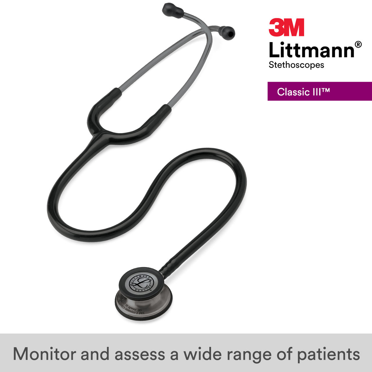 3M™ Littmann® Classic III Stethoscope, 5811, B+ Image 1