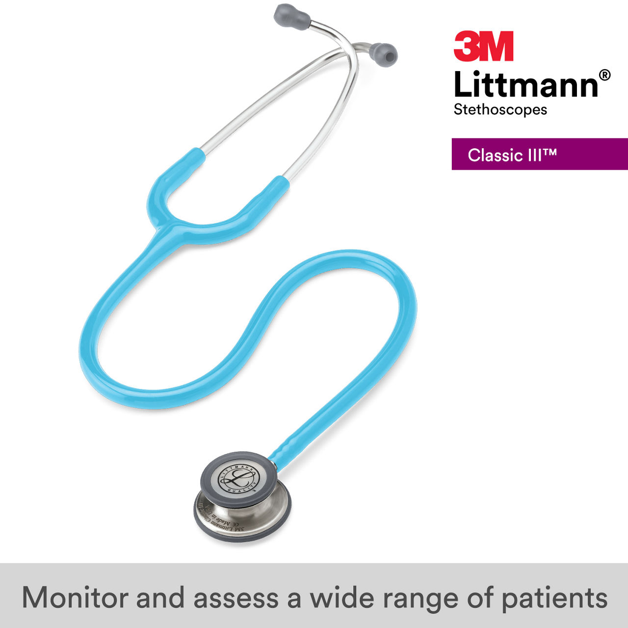 3M™ Littmann® Classic III Stethoscope, 5835, B+ Image 1