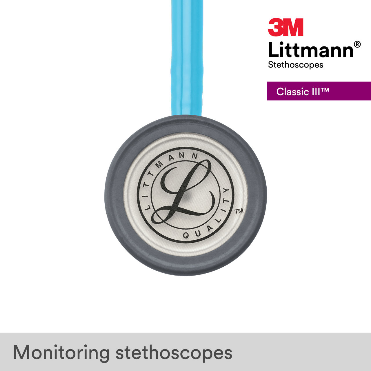 3M™ Littmann® Classic III Stethoscope, 5835, B+ Image 2