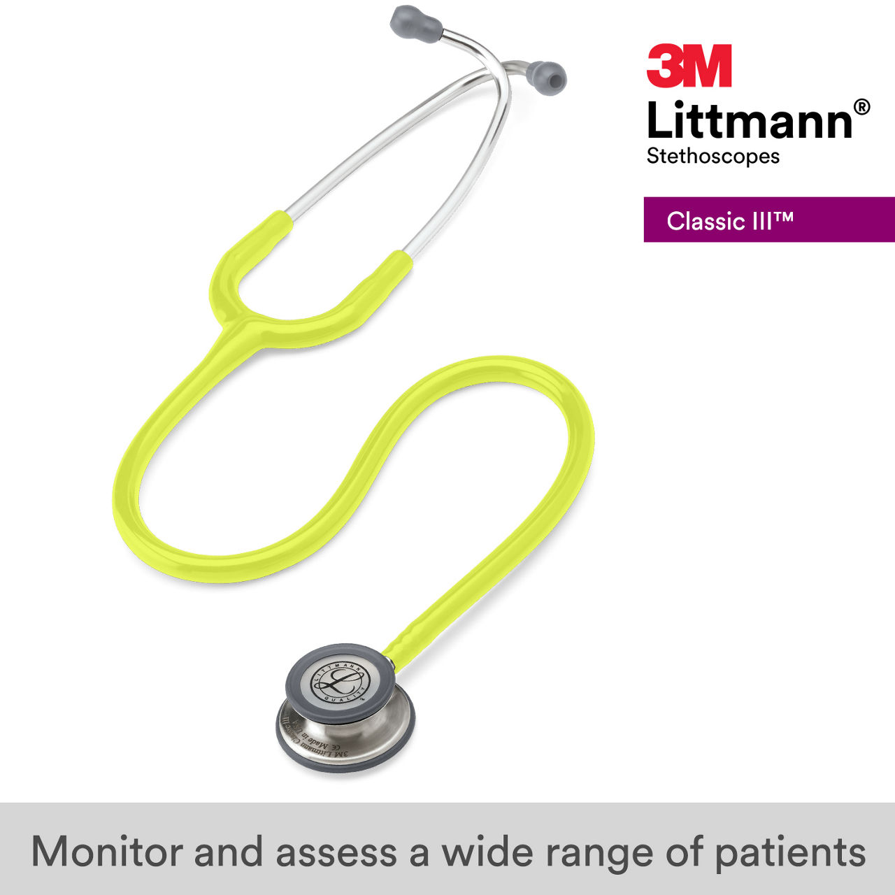 3M™ Littmann® Classic III Stethoscope, 5839, B+ Image 1