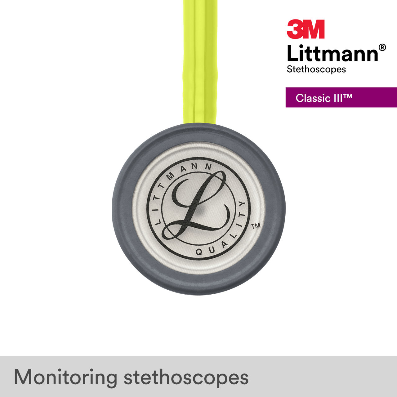 3M™ Littmann® Classic III Stethoscope, 5839, B+ Image 2