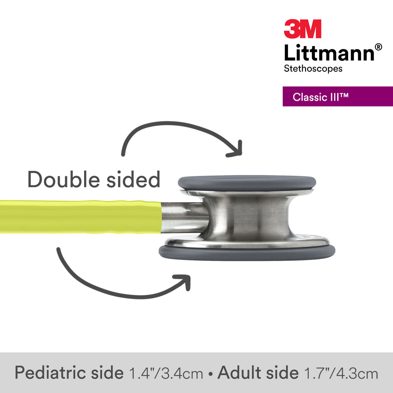 3M™ Littmann® Classic III Stethoscope, 5839, B+ Image 3