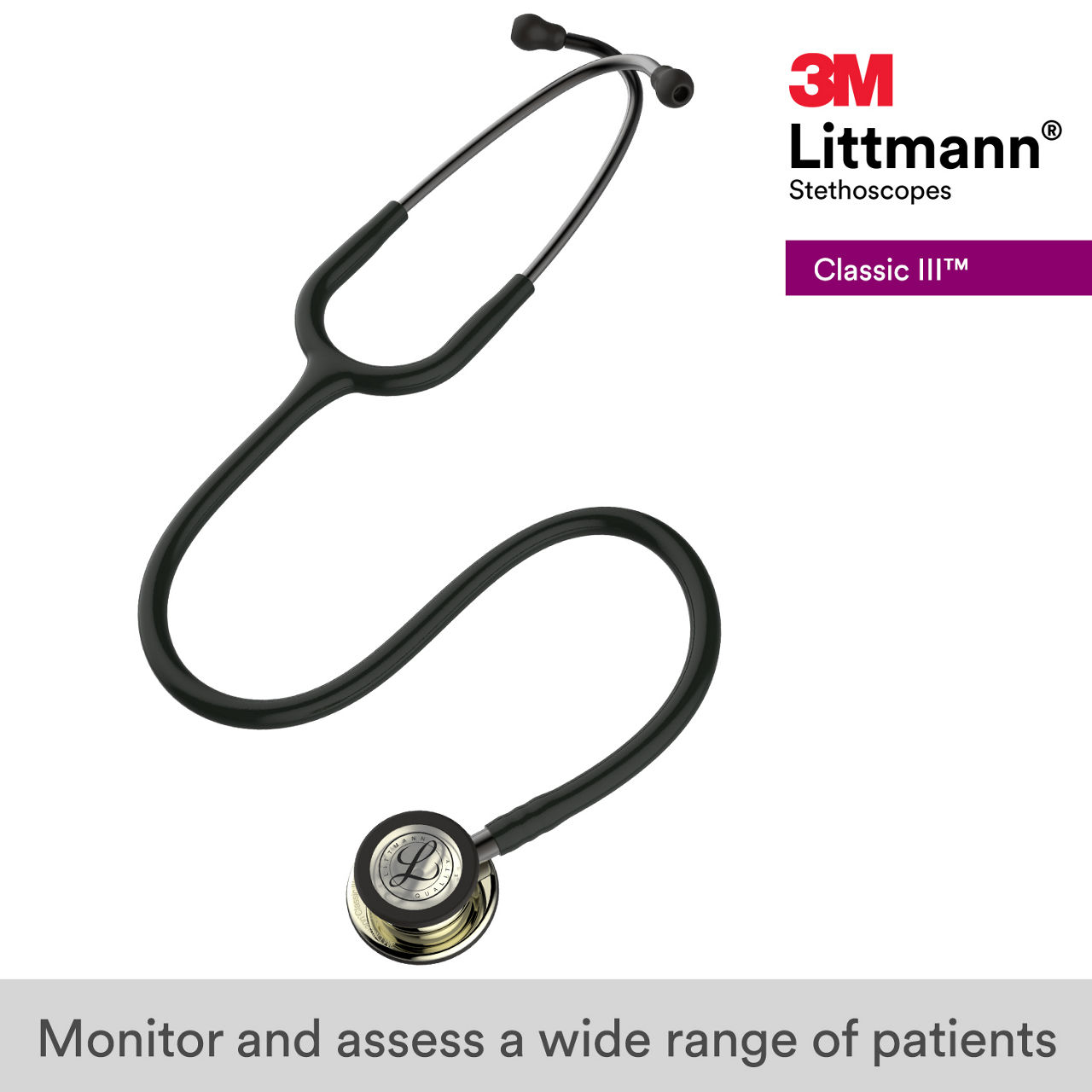 3M™ Littmann® Classic III Stethoscope, 5861, B+ Image 1