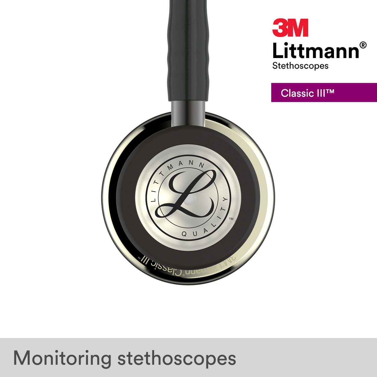 3M™ Littmann® Classic III Stethoscope, 5861, B+ Image 2