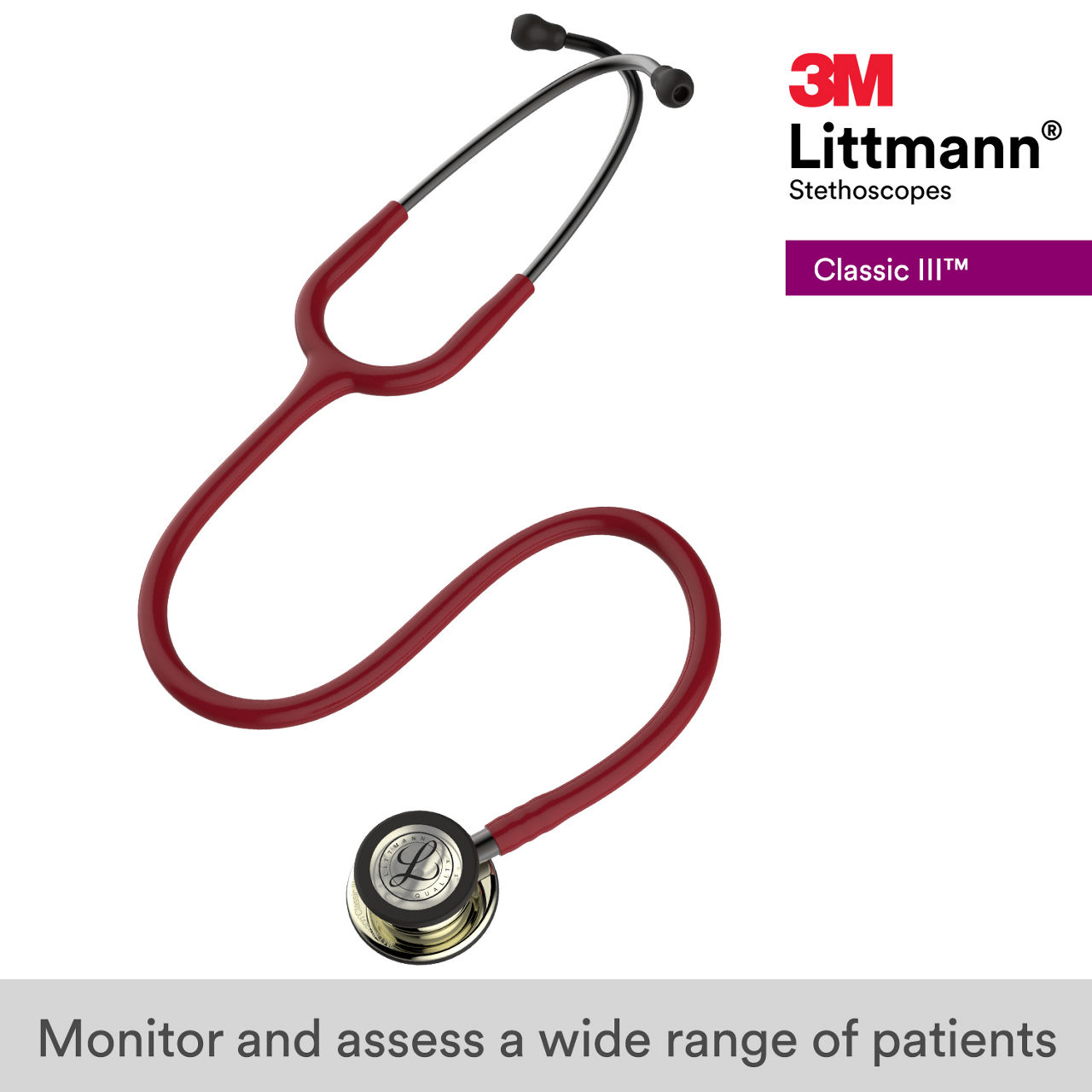 3M™ Littmann® Classic III Stethoscope, 5864, B+ Image 1