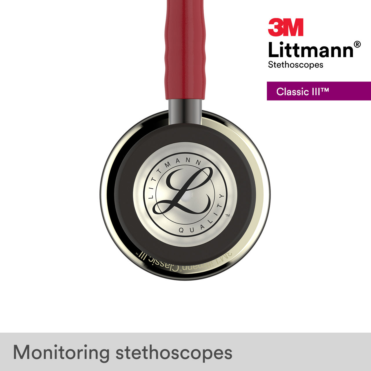 3M™ Littmann® Classic III Stethoscope, 5864, B+ Image 2