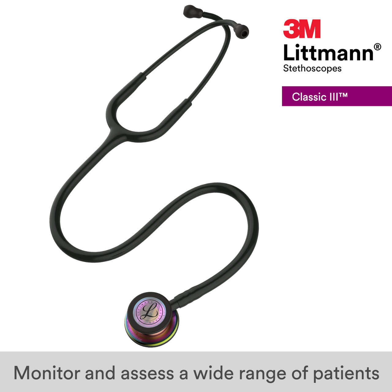 3M™ Littmann® Classic III Stethoscope, 5870, B+ Image 1