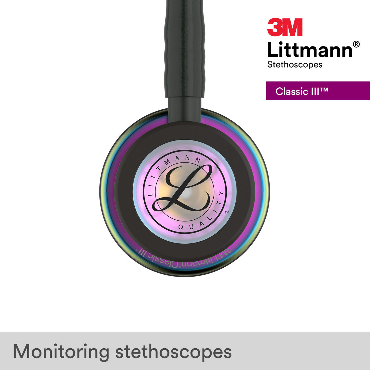 3M™ Littmann® Classic III Stethoscope, 5870, B+ Image 2