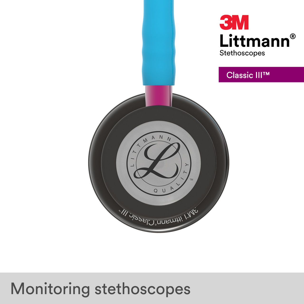 3M™ Littmann® Classic III Stethoscope, 5872, B+ Image 2