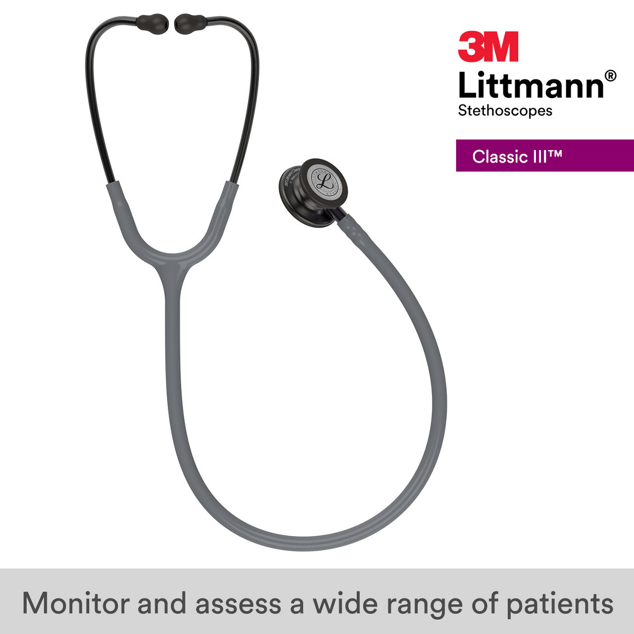 3M™ Littmann® Classic III Stethoscope, 5873, B+ Image 1